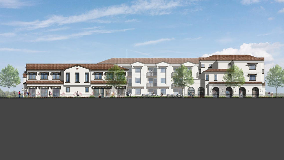 Jamboree Affordable Housing and City Hall San Juan Capistrano Rendering
