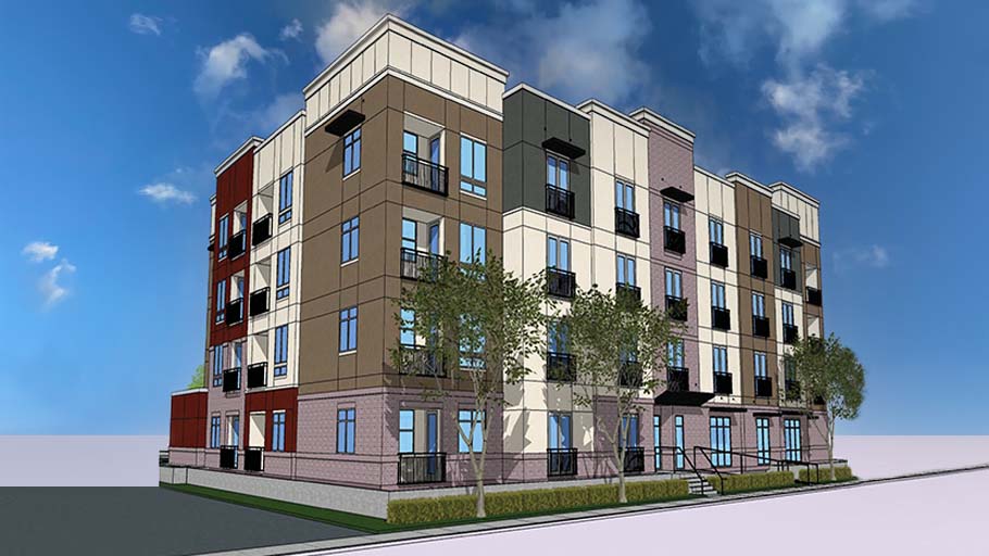 Jamboree Park Avenue Chico Affordable Housing Rendering
