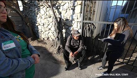 Volunteers work to count Orange County’s homeless population
