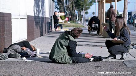 Volunteers fan out to document homeless during latest Point in Time count
