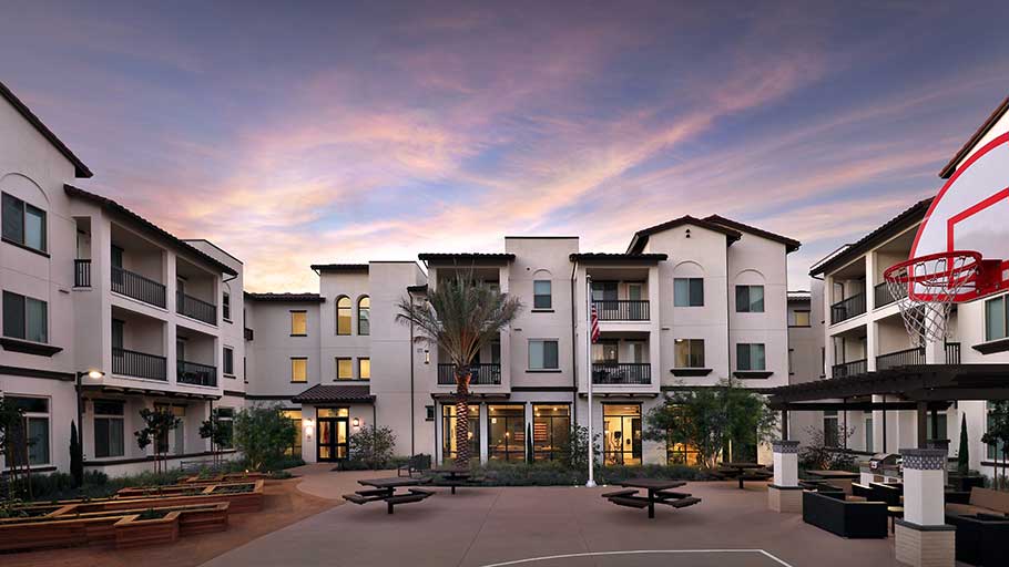 Heroes Landing in Santa Ana formerly called Veterans Village

